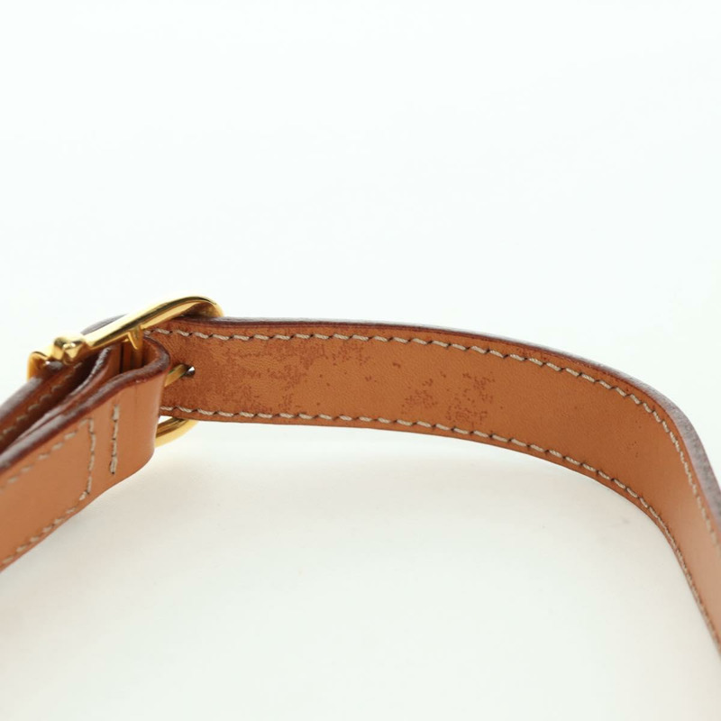 【日本直送】CELINE Macadam帆布肩背包 PVC皮革 棕色 金色 正品 ep13824A-8