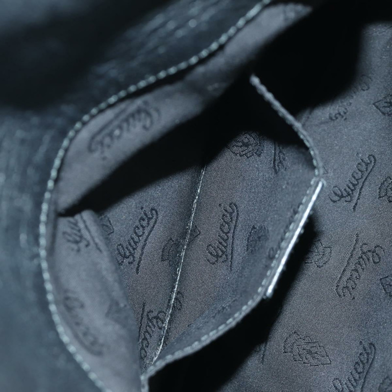 【日本直送】GUCCI 竹節鏈條單肩包 皮革 黑色 金色 235320 正品 ARZ586SAV-20