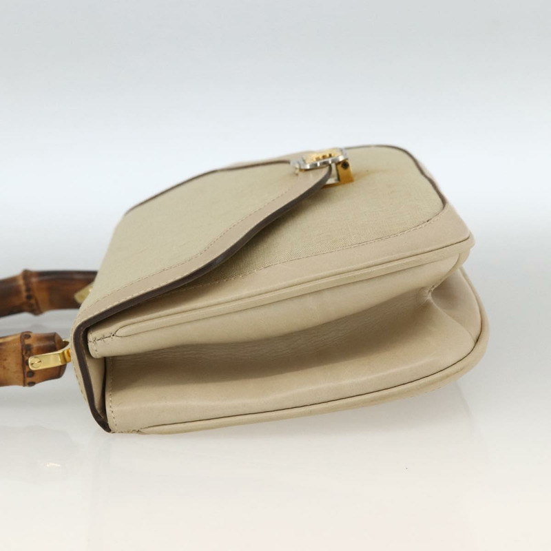 【日本直送】CELINE 手提包 帆布 米色 金色 正品 ARZ699A-3