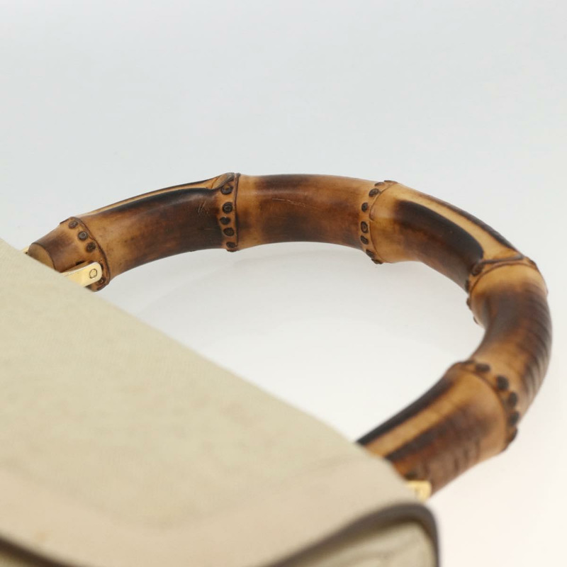 【日本直送】CELINE 手提包 帆布 米色 金色 正品 ARZ699A-7