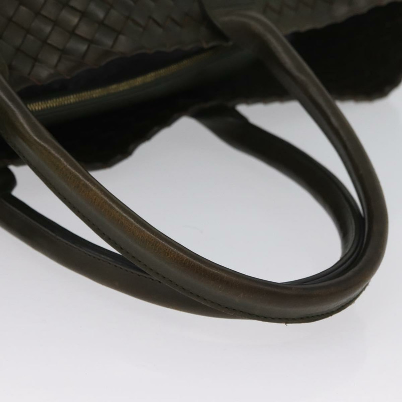 【日本直送】BOTTEGA VENETA INTRECCIATO Cabas GM 包 皮革 卡其色 113129 正品 am11061V-6