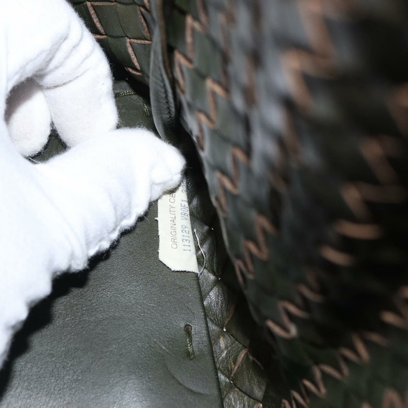 【日本直送】BOTTEGA VENETA INTRECCIATO Cabas GM 包 皮革 卡其色 113129 正品 am11061V-16