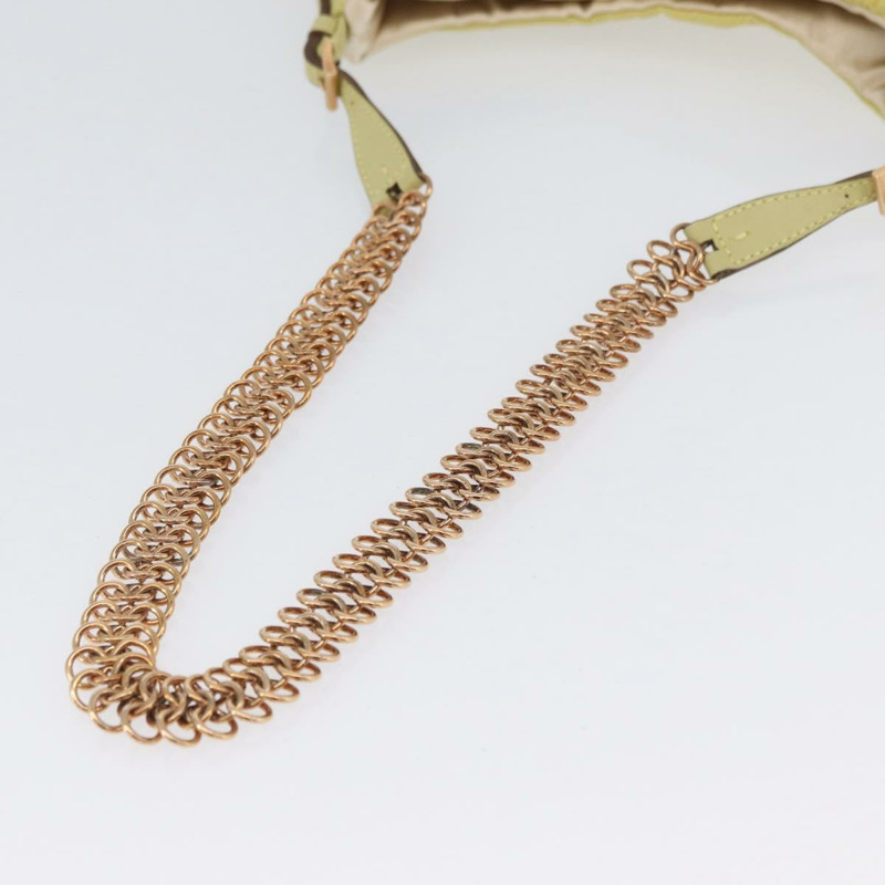 【日本直送】PRADA 尼龍黃金色鏈條單肩包 正品 LNZ1020A-6