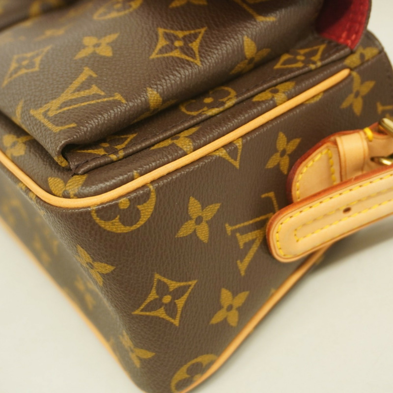 路易威登 Monogram Vivacite MM 女士單肩包 M51164 棕色-6