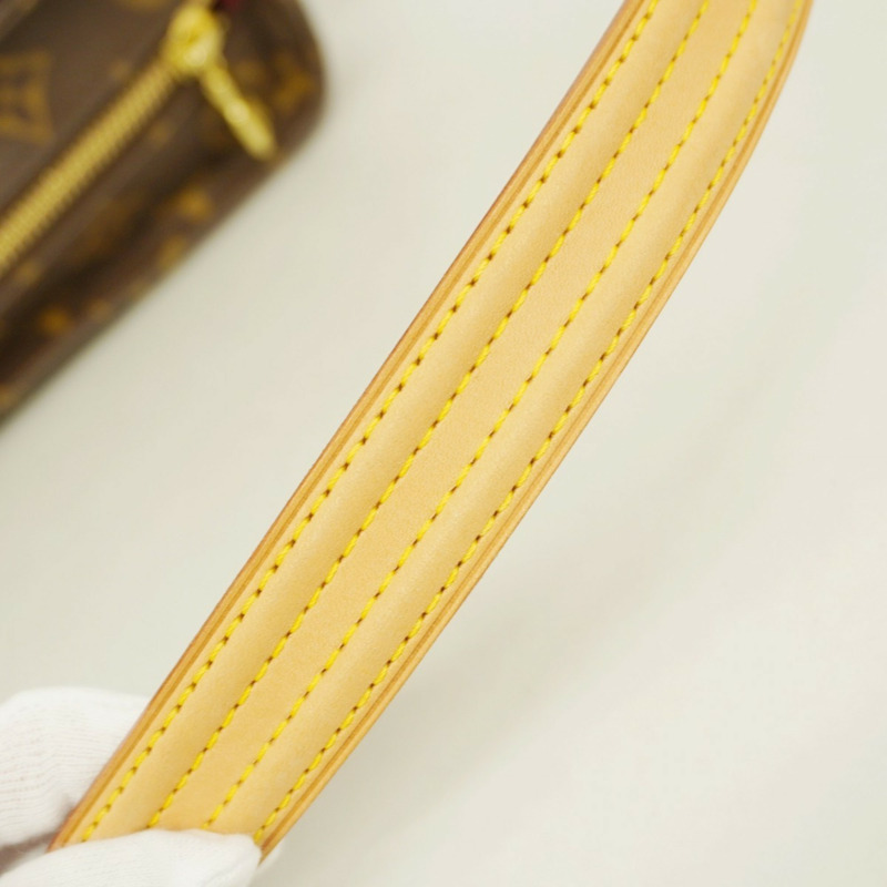 路易威登 Monogram Vivacite MM 女士單肩包 M51164 棕色-9