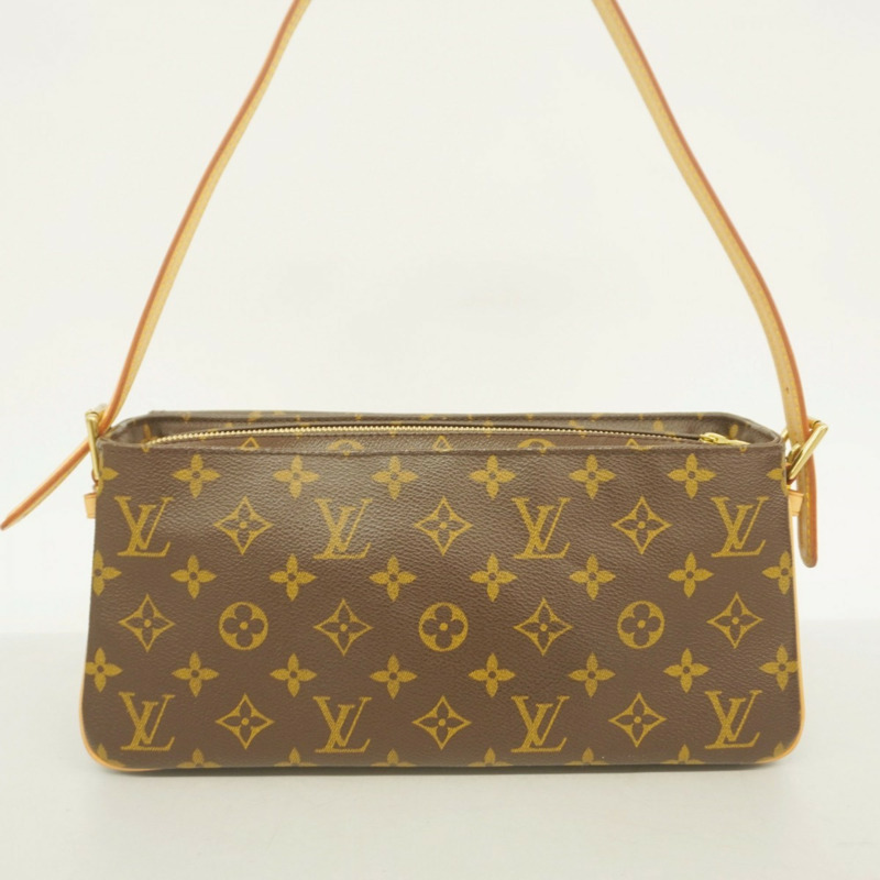 路易威登 Monogram Vivacite MM 女士單肩包 M51164 棕色-10