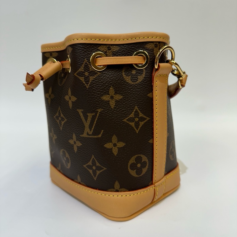 LV 原花nano noe 斜背水桶包-2