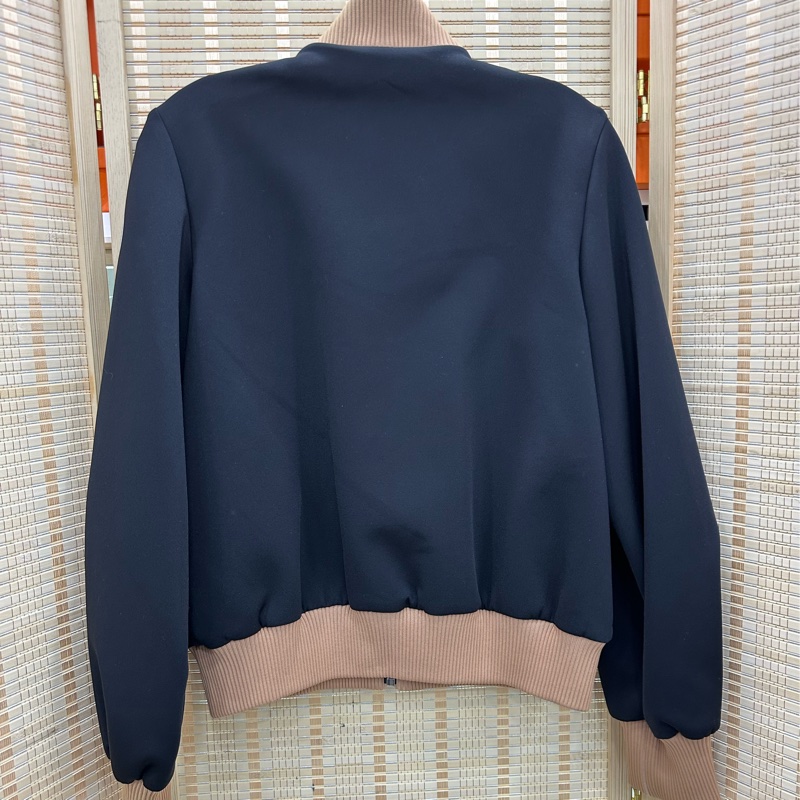 Louis Vuitton LV袖邊logo拼色運動夾克外套 38碼-1