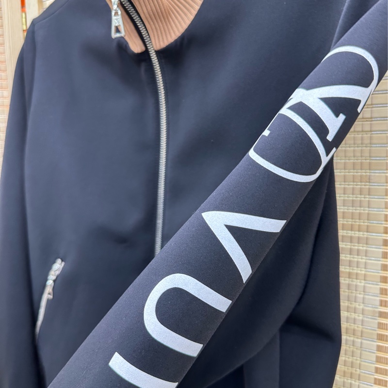 Louis Vuitton LV袖邊logo拼色運動夾克外套 38碼-4