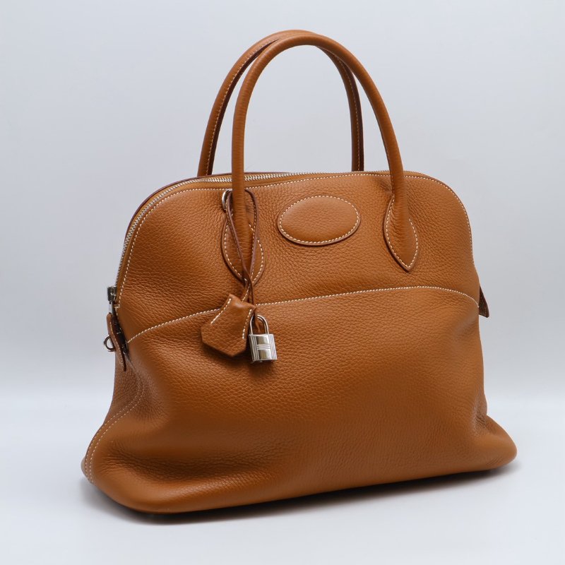 HERMES Bolide 35 - 金棕銀 🄾-1