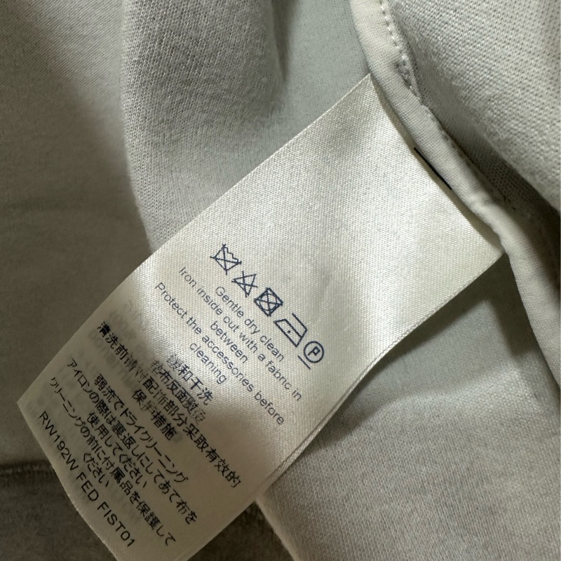 LV 灰色圖章印花圖案拉鍊外套 女款 L碼-3