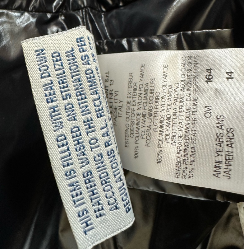 Moncler/盟可睞 Torcyn系列經典黑色羽絨外套 164-4