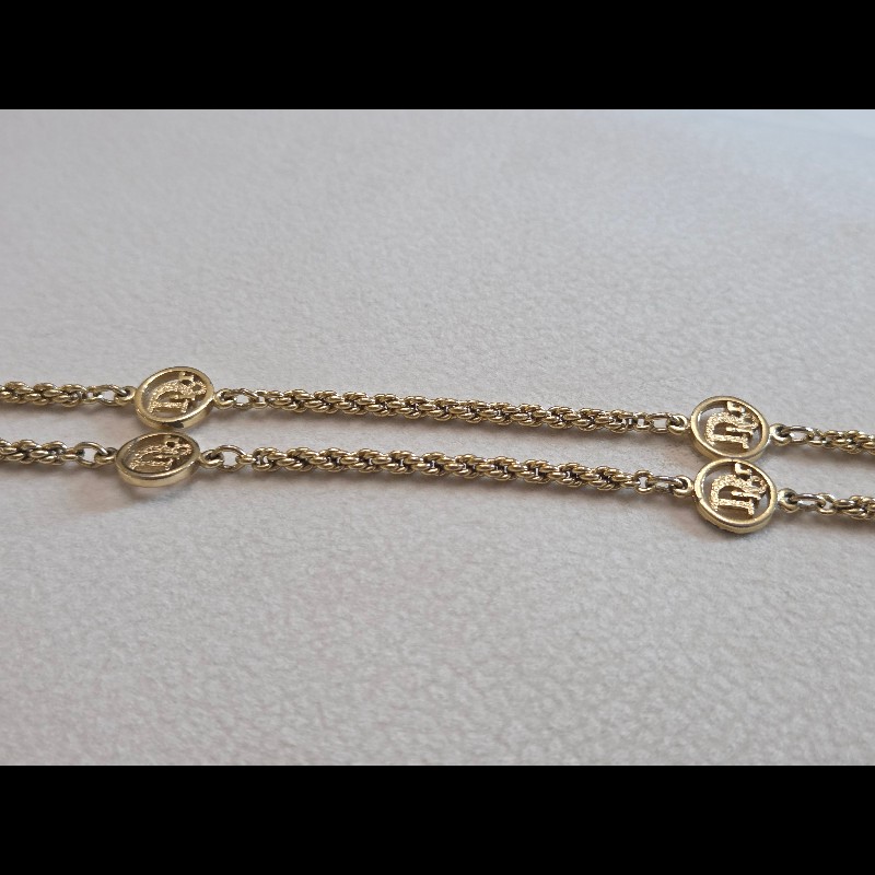 Dior vintage 長項鍊 多種戴法-9