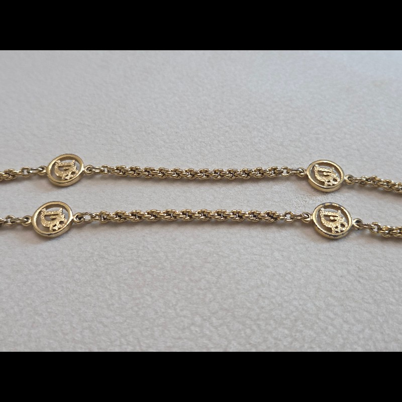 Dior vintage 長項鍊 多種戴法-13