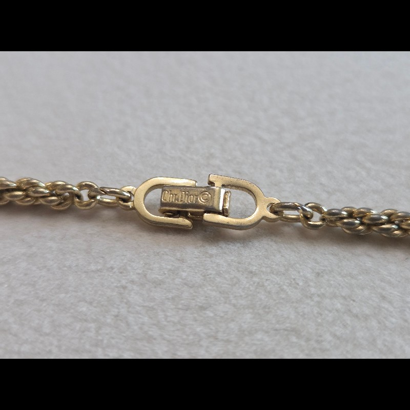 Dior vintage 長項鍊 多種戴法-15