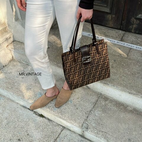 🏷Fendi老花托特包