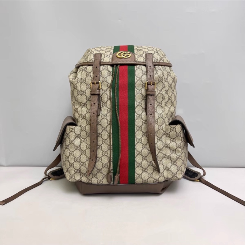 #🤵🏻‍♂️Gucci古驰 ophidia老花男士双肩包  尺寸34×40-6