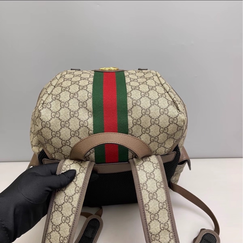 #🤵🏻‍♂️Gucci古驰 ophidia老花男士双肩包  尺寸34×40-10