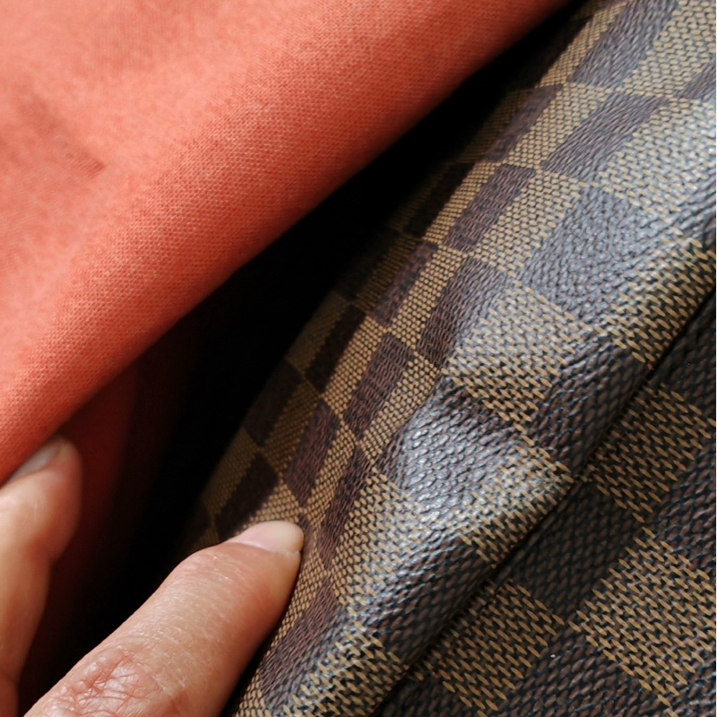 LV路易威登棕色棋盤格單肩斜挎豆腐包 尺寸：28×25×15釐米有防塵袋-4