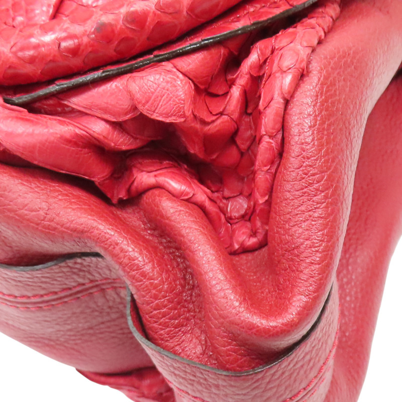 紅色 皮革 Paraty 兩用包【Chloe 克羅伊】-11