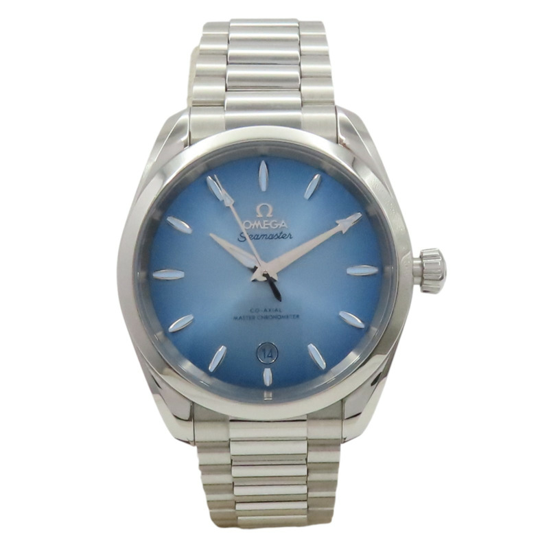 藍色錶盤 不鏽鋼 海馬 Aqua Terra 腕錶【OMEGA 歐米茄 】 220.10.38.20.03.004-1