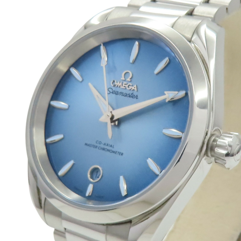 藍色錶盤 不鏽鋼 海馬 Aqua Terra 腕錶【OMEGA 歐米茄 】 220.10.38.20.03.004-2