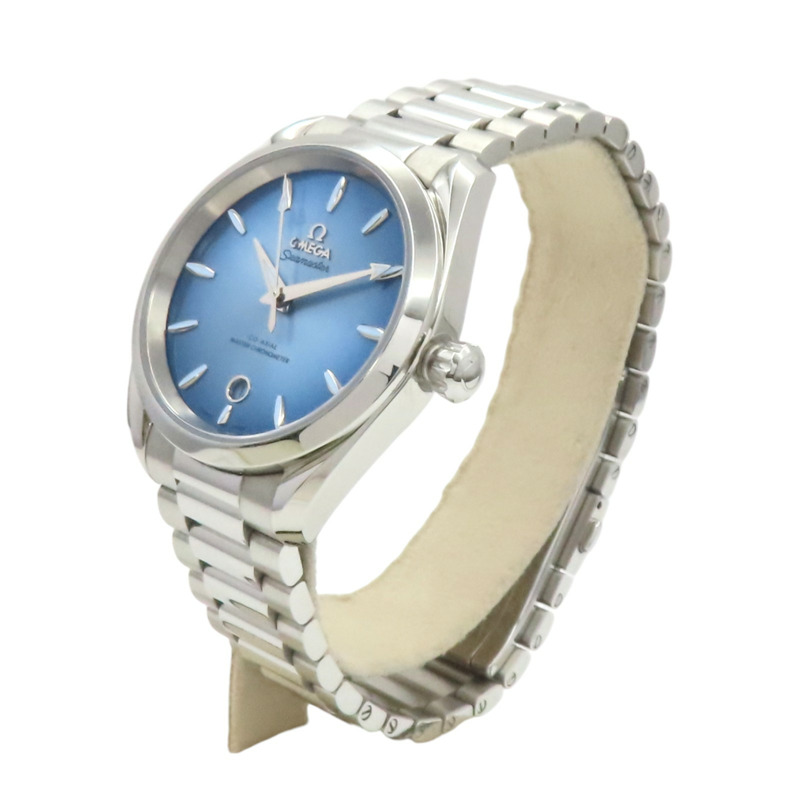 藍色錶盤 不鏽鋼 海馬 Aqua Terra 腕錶【OMEGA 歐米茄 】 220.10.38.20.03.004-3