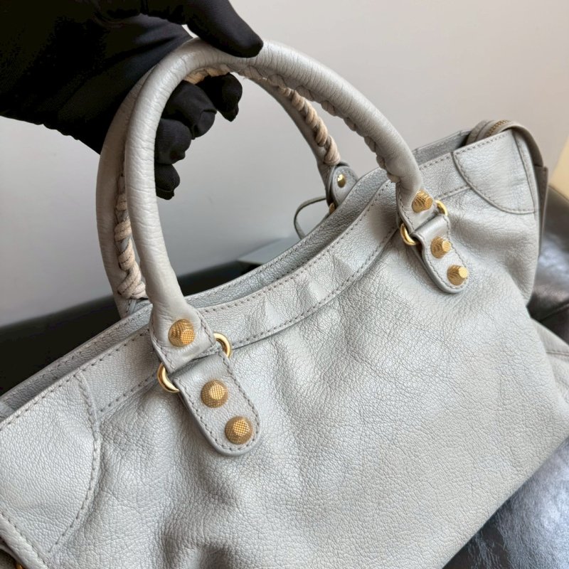 🏷Balenciaga機車包(冰川藍)-7