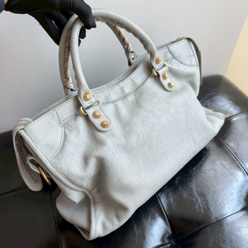 🏷Balenciaga機車包(冰川藍)-8