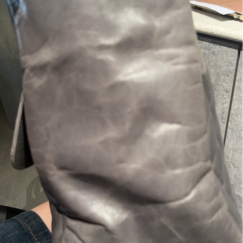 Chanel 壓克力衣架包 大象灰油臘牛皮 大號 ｜在台現貨秒發-5