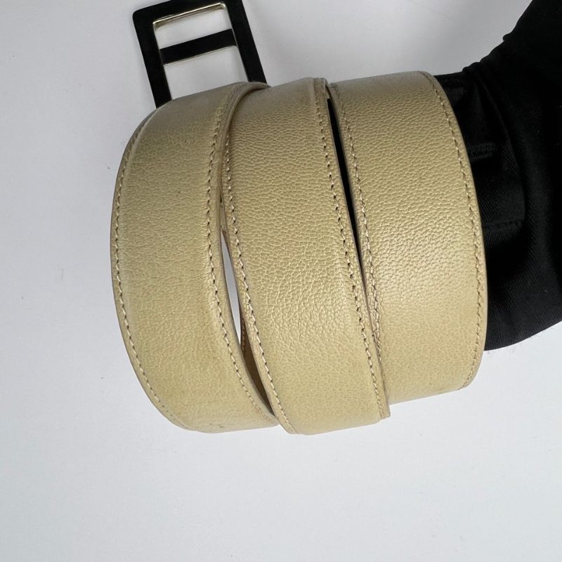 GUCCI 方形扣頭皮帶-6