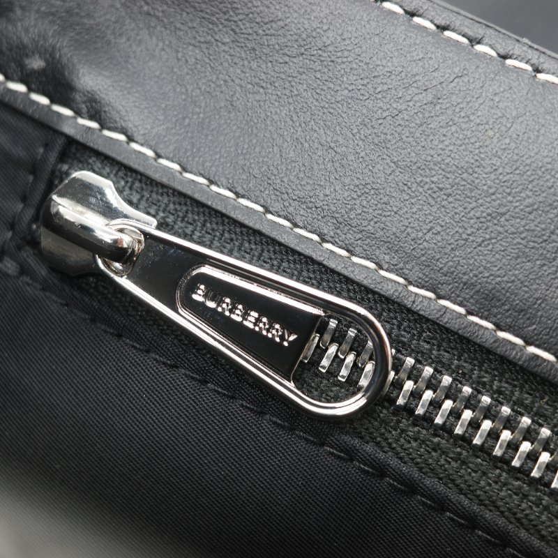 Burberry 巴寶莉 TB Print 經典印花 帆布 小牛皮 斜背 郵差包-25