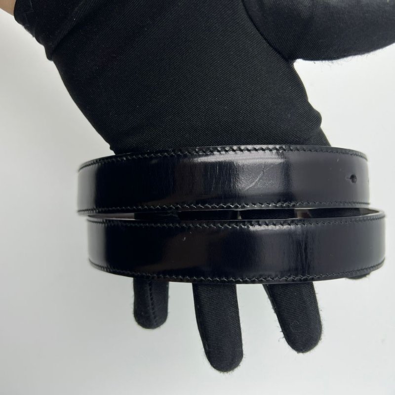 GUCCI 單 G 扣頭皮帶-4