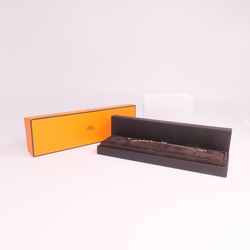 HERMES 18K玫瑰金Farandole Bracelet手鏈-8