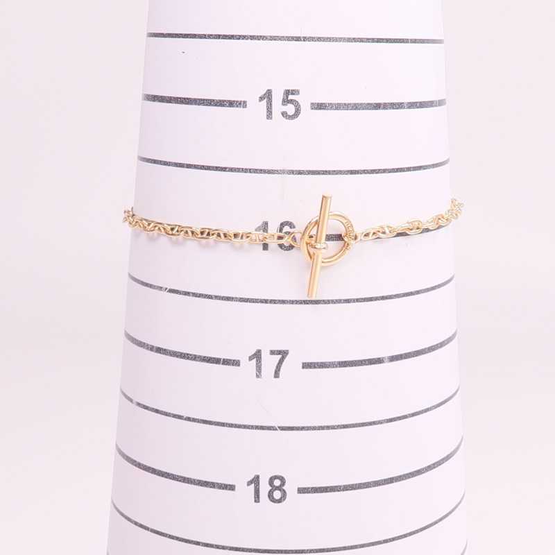 HERMES 18K玫瑰金Farandole Bracelet手鏈-9