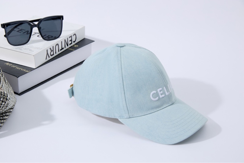 Celine 天藍色棒球帽🩵全新有吊牌-3