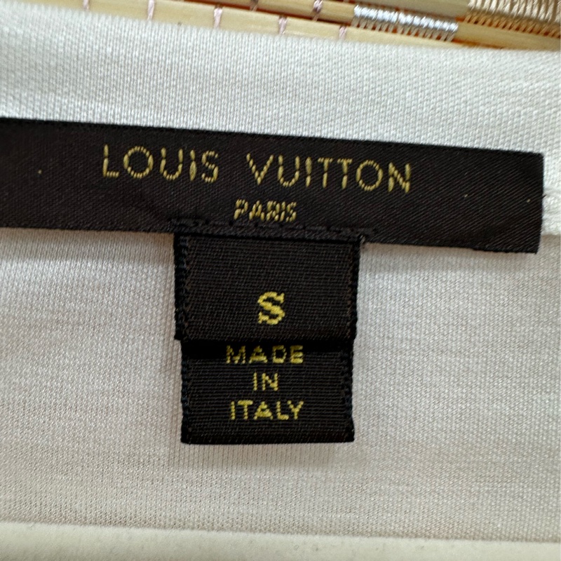 LV路易威登 白色閃片女款短袖T卹 S碼-2