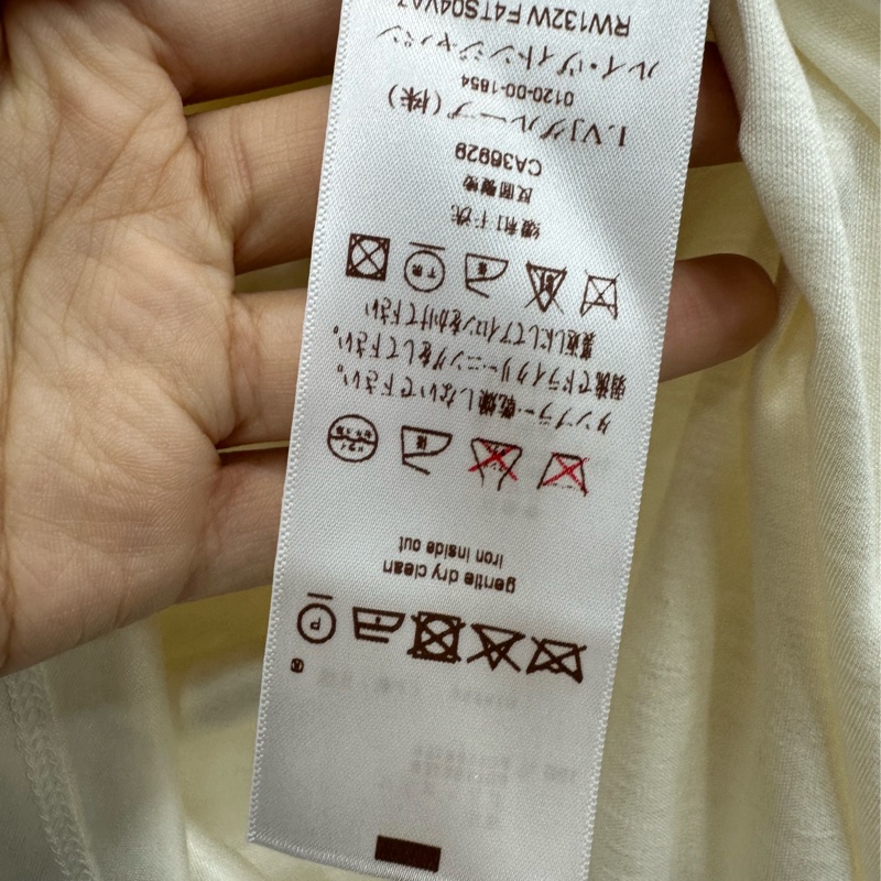 LV路易威登 白色閃片女款短袖T卹 S碼-3