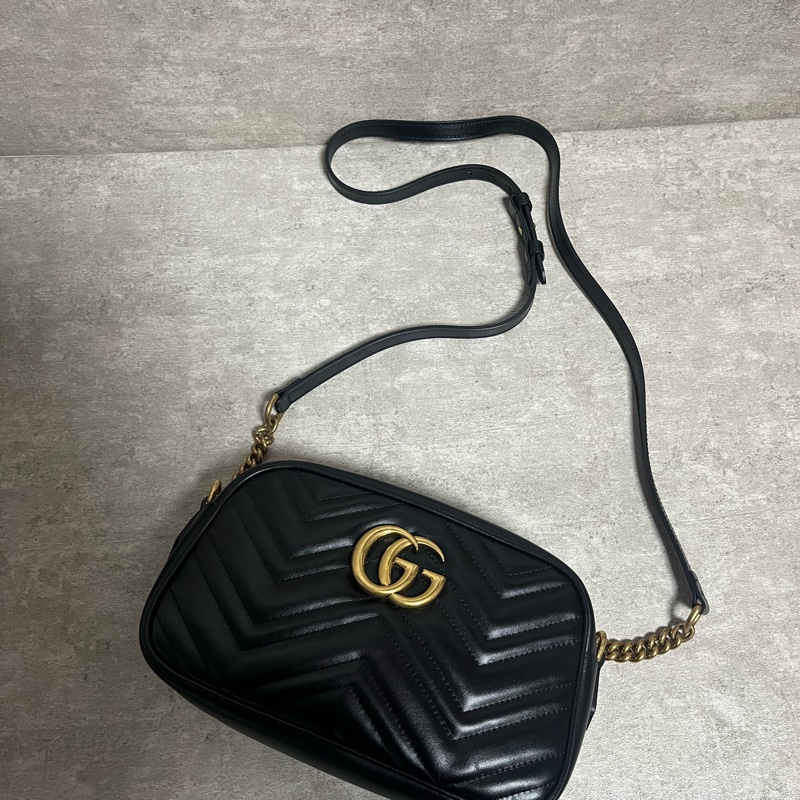 正品 Gucci marmont 相機包大款-0