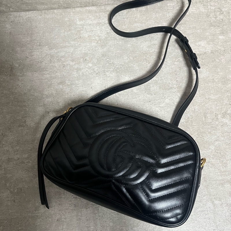 正品 Gucci marmont 相機包大款-1