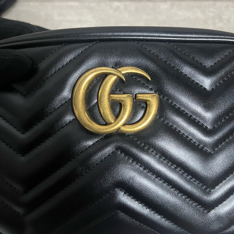 正品 Gucci marmont 相機包大款-4