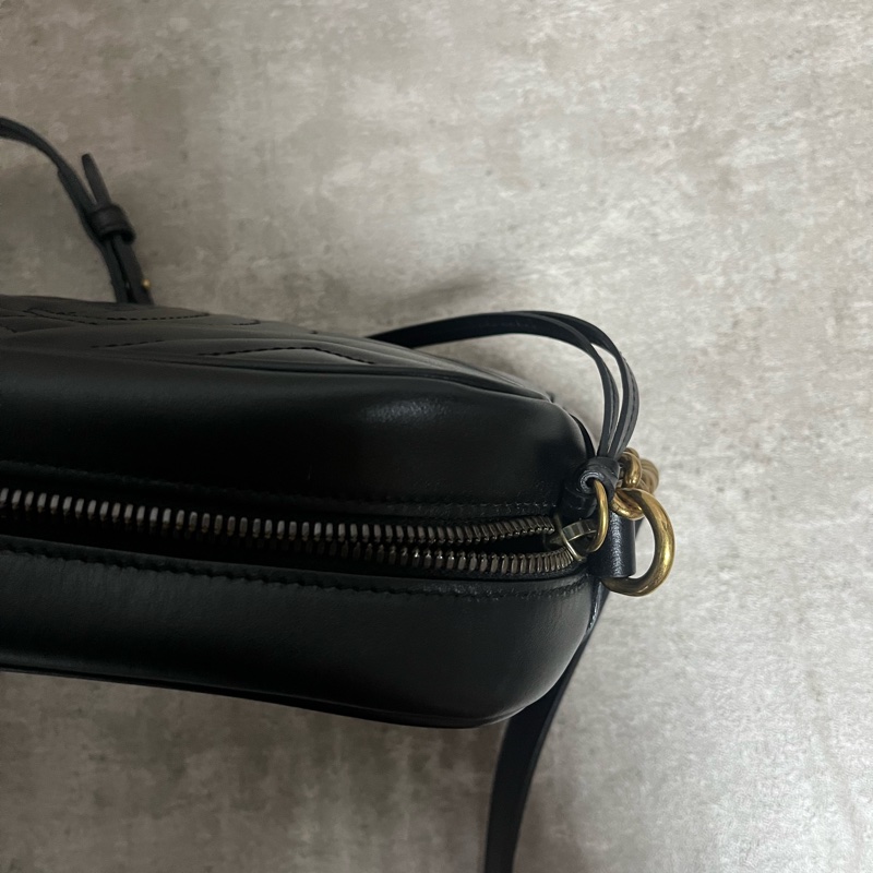 正品 Gucci marmont 相機包大款-12