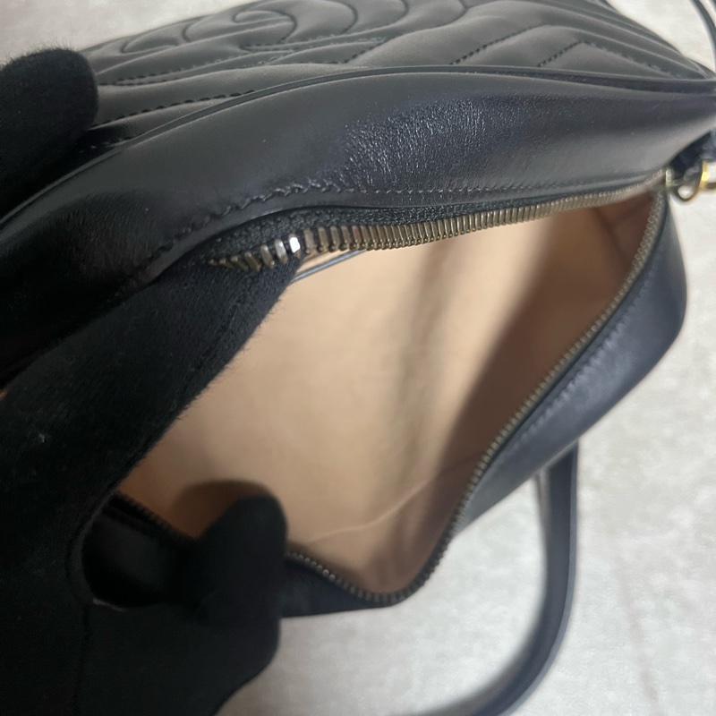 正品 Gucci marmont 相機包大款-15