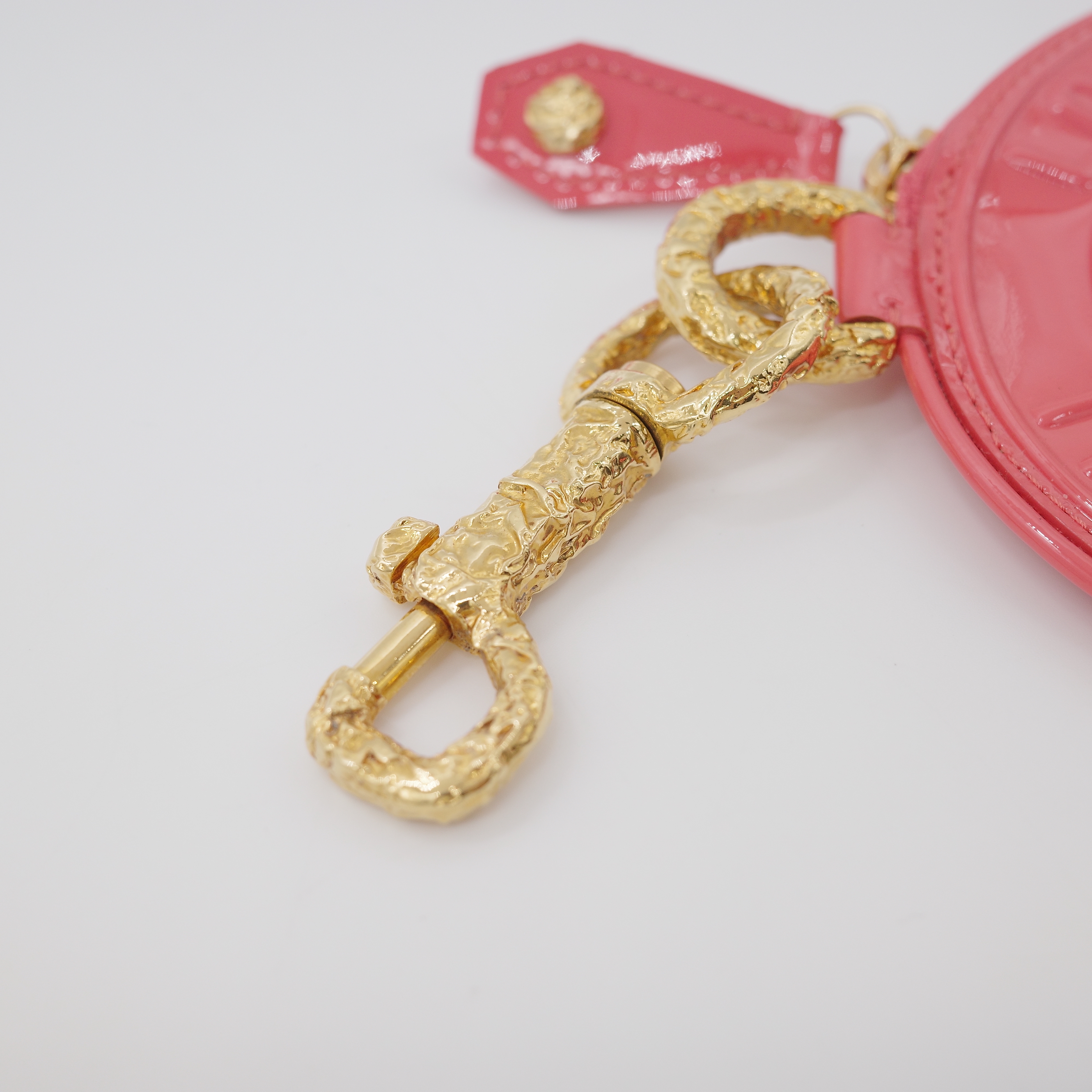 Louis Vuitton 路易威登 Trunks & Bags Vernis 紅色 漆皮圓形零錢包-3