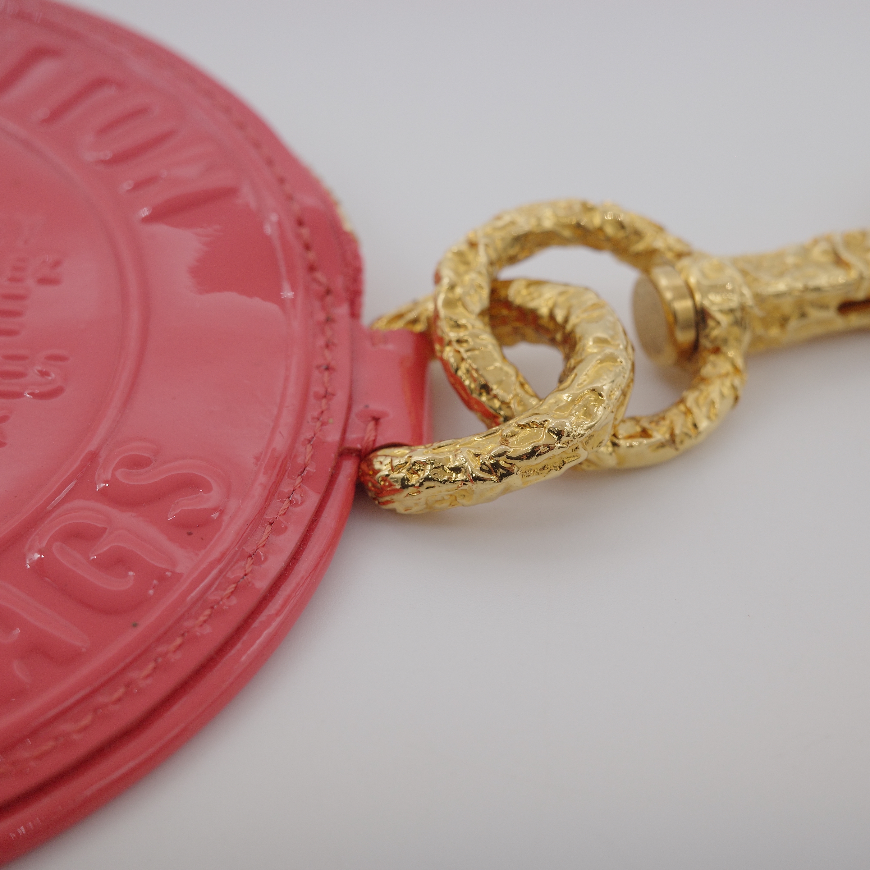 Louis Vuitton 路易威登 Trunks & Bags Vernis 紅色 漆皮圓形零錢包-7