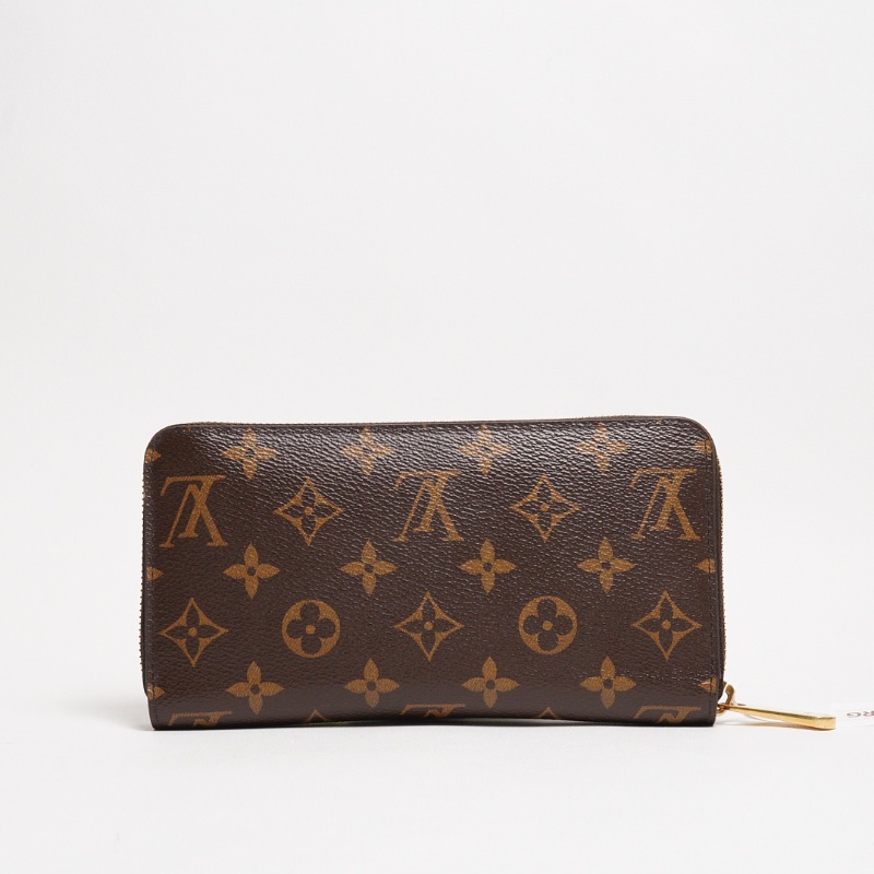 LV 老花長夾 Monogram帆布長夾-1