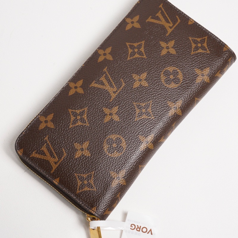 LV 老花長夾 Monogram帆布長夾-4