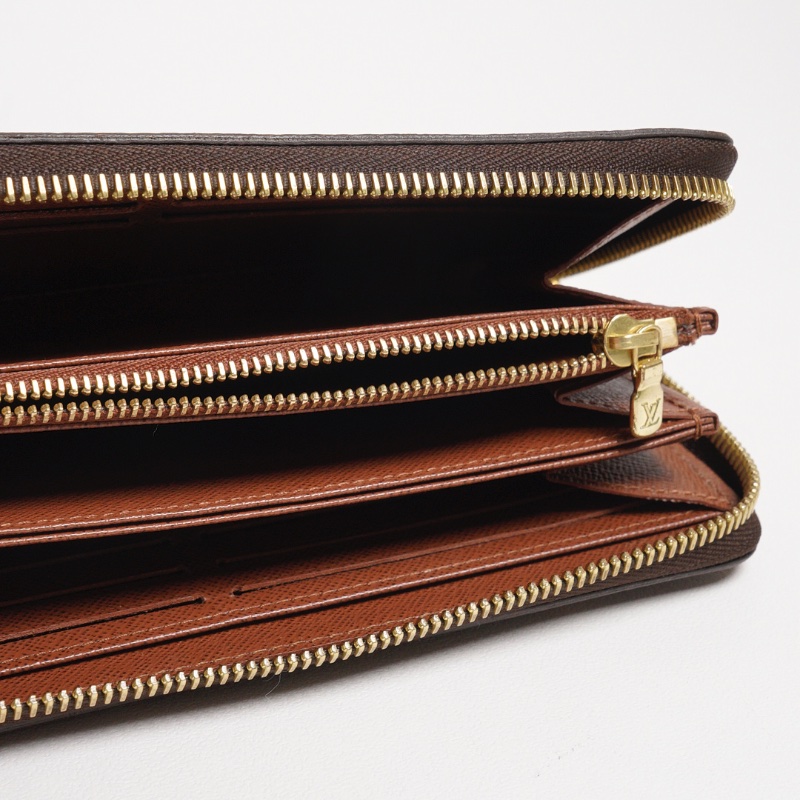 LV 老花長夾 Monogram帆布長夾-5