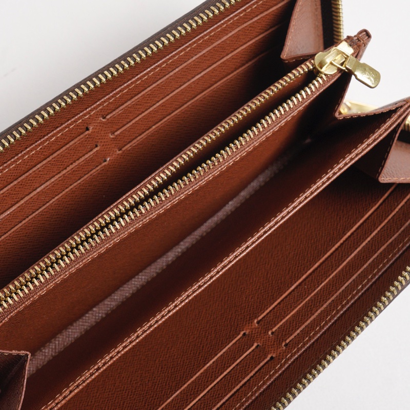 LV 老花長夾 Monogram帆布長夾-8