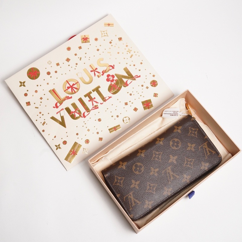 LV 老花長夾 Monogram帆布長夾-14